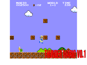 Thunder Mario v0.1 (SMB1 Hack) [a1] Cover